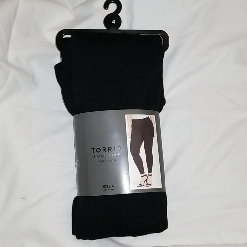 Torrid black leggings